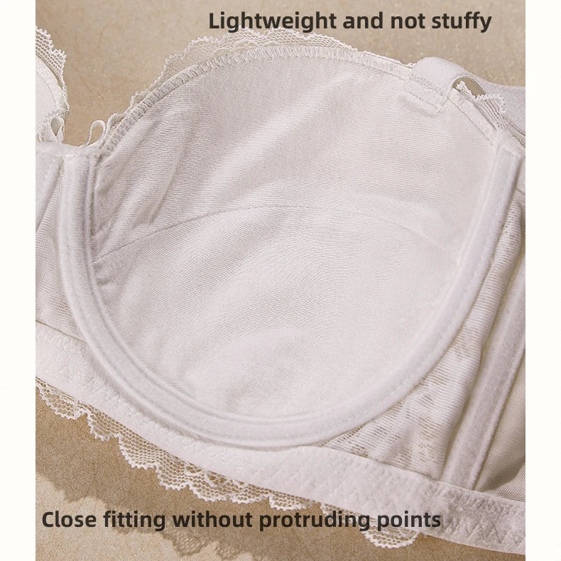 Bras for Women Lace Breast Minimizer Bra Full Coverage Everyday Plus Size Bra SWD9011A