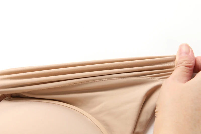 Womens Low Back Bra Wire Lifting Deep U Shaped Plunge Backless Bra with Multiway Convertible Clear Straps Body Shaper Lingeres