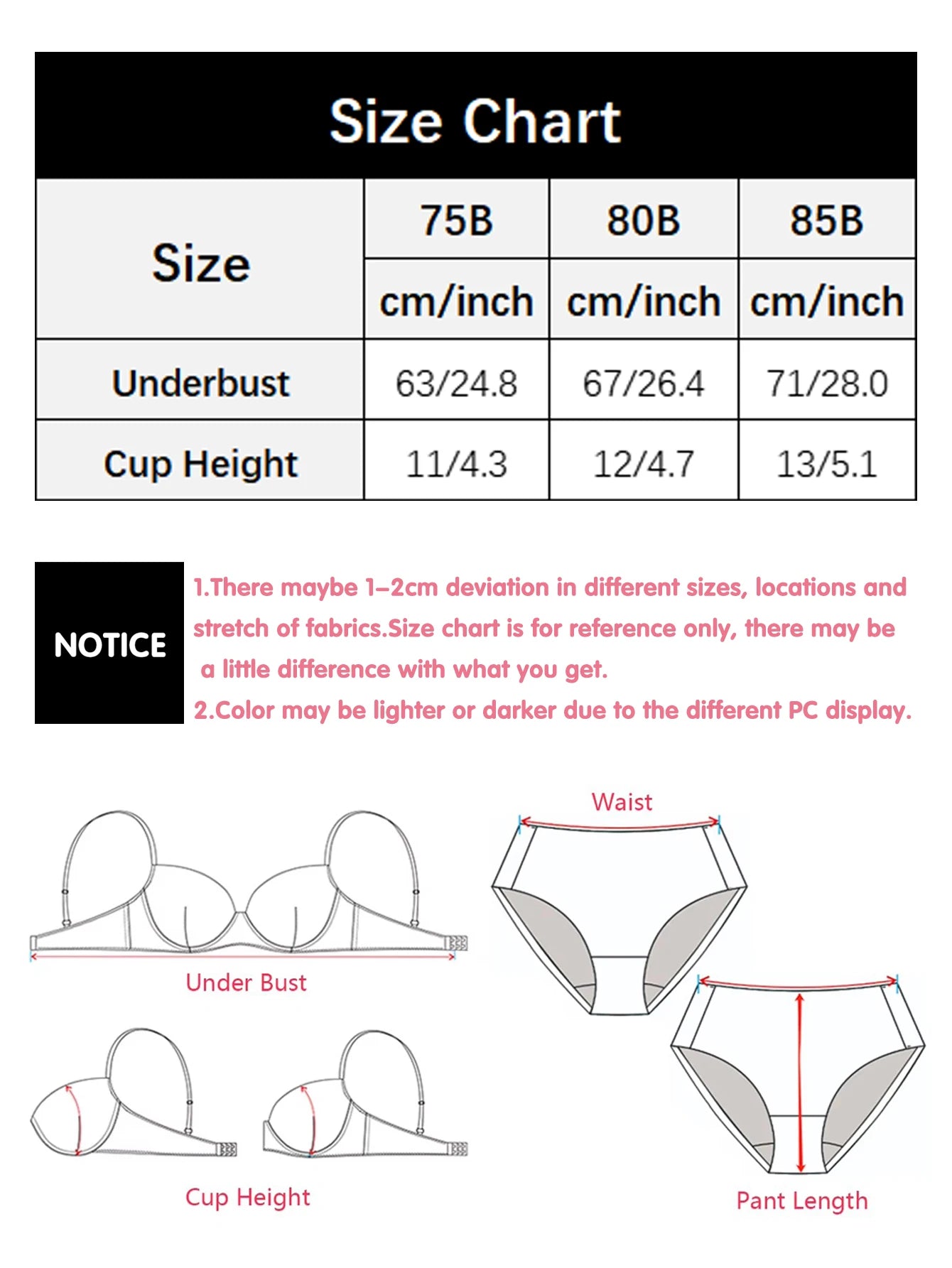 Women's Wine Red Lace Bra Sexy Push Up Plunge Underwire Bralette Comfortable Demi Cup Daily Lingerie Elegant Romantic Underwear