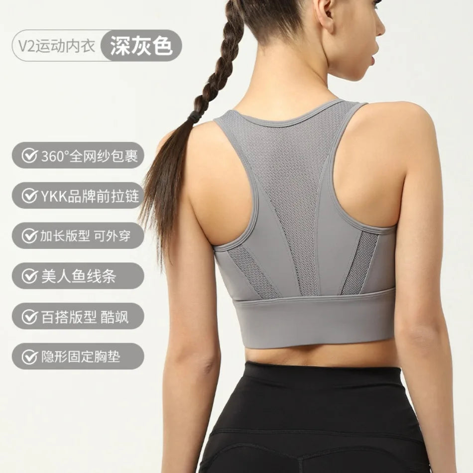 Sports Bras for Woman Summer Fitness Women's New Bras Push Up Underwear Sportswear Woman Gym Female Crop Tops Yoga Clothes