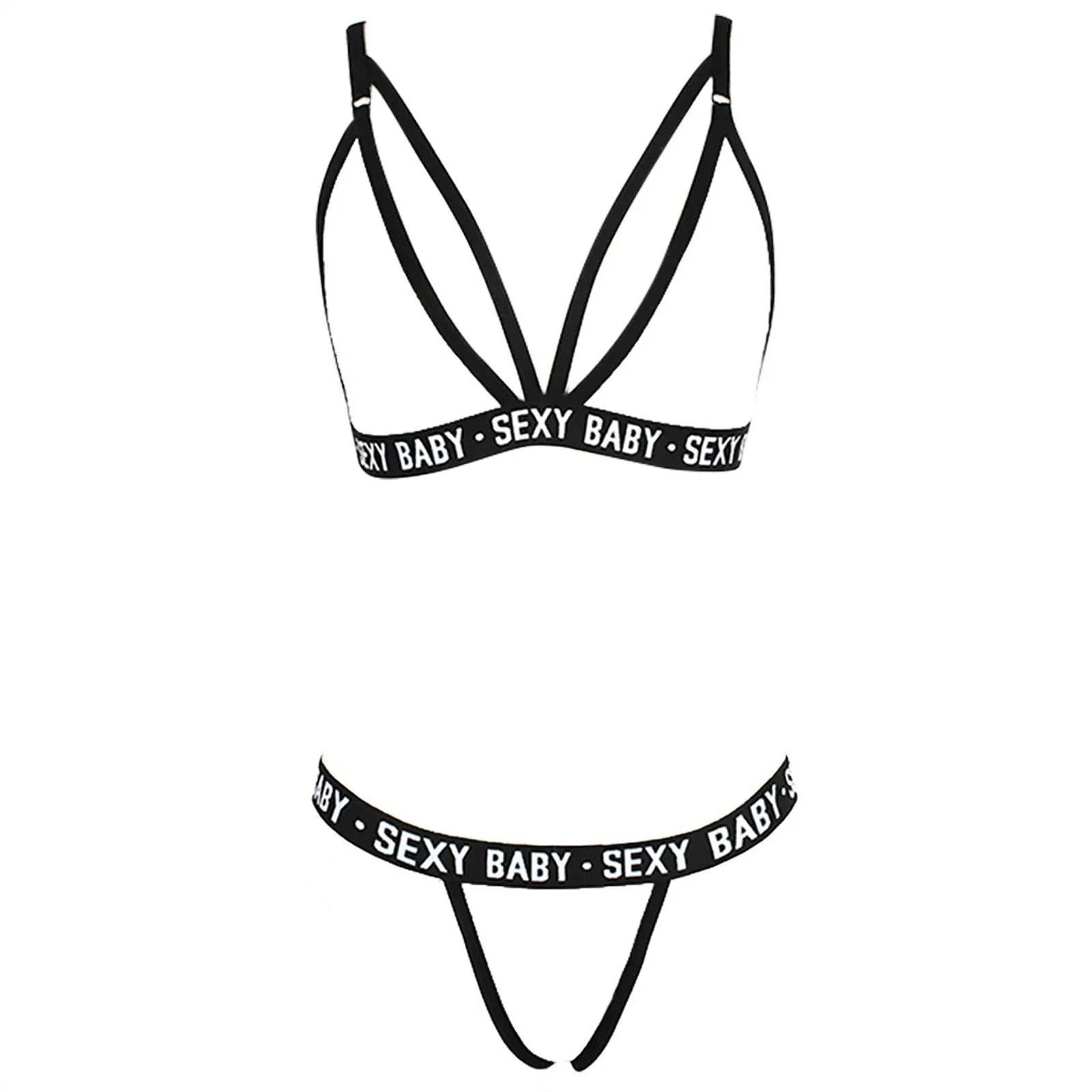 Sexy Lingerie Woman Hot Erotic Underwear Babydoll Sleepwear Teddy Sexi Lenceria Porno Costumes Lace Lingerie Set