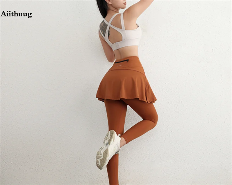 Aiithuug Sports Bras for Yoga Gym Workout Crop Top Fitness Tops Bounce Control Jogging Bras Push Up Running Top Active Wear