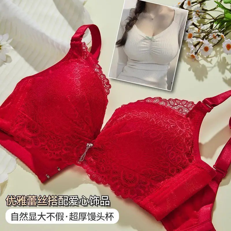 10CM Extreme Push Up Bra For Flat Chest A Cup Ultra Padded Non Wire Lingerie Creates Cleavage
