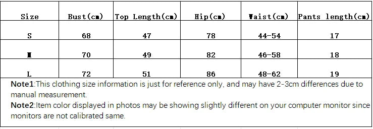 Sexy Women 2 Piece Set Coquette Sleeveless Side Split Bodysuit Tops+Shorts Stretch Midnight Matching Clubwear Suits