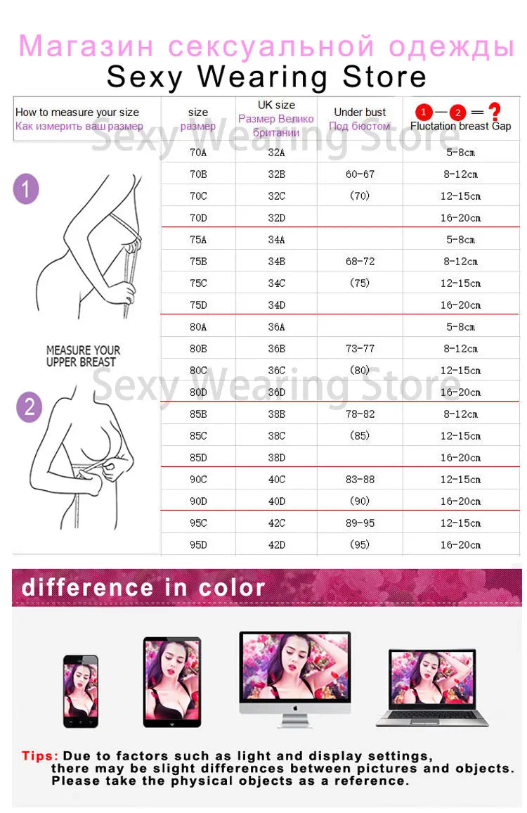 Women's Bra Smooth 3/4 Coverage Big Large Lingerie Seamless Wire free Push Up Support Bras ABC Cup Size 70-90 Black White Tops
