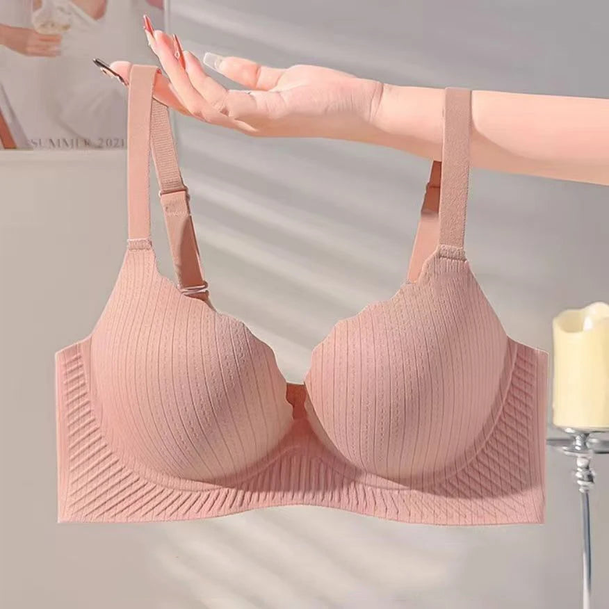 Ultra Thick 6CM Push up Bra for Small Chest Padded No Steel Ring Comfortable Sexy Lift Lingerie Flat Chest Women