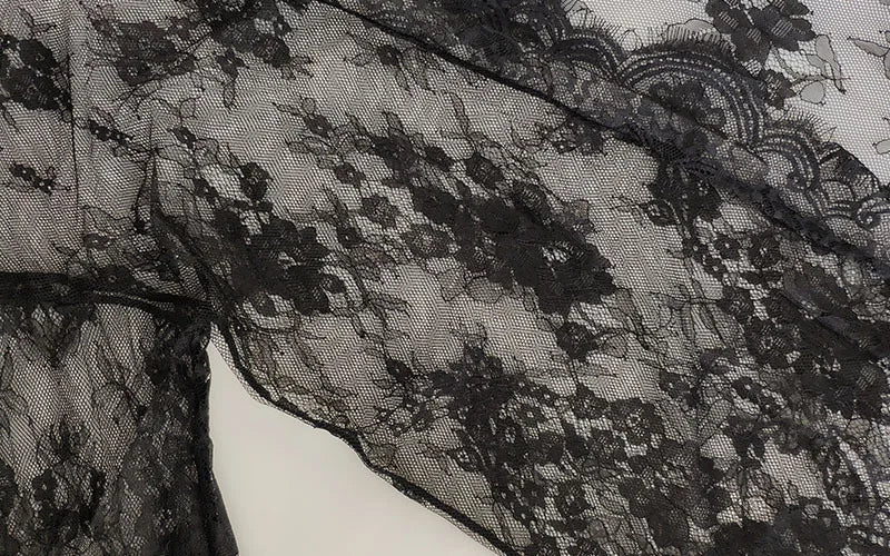 Porno Women Sexy Lingerie Dress Transparent V-Neck Nightwear Lace Babydoll Erotic Sleepwear Robe G-string Sex Costume