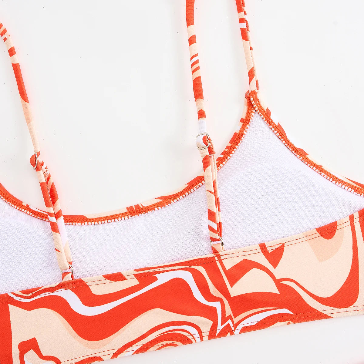 Sexy Bikini 2026 Women 3 Pieces Swimwear Female High Waist Swimsuit Orange Bathers Swimming Bathing Swim Suit Summer Beachwear