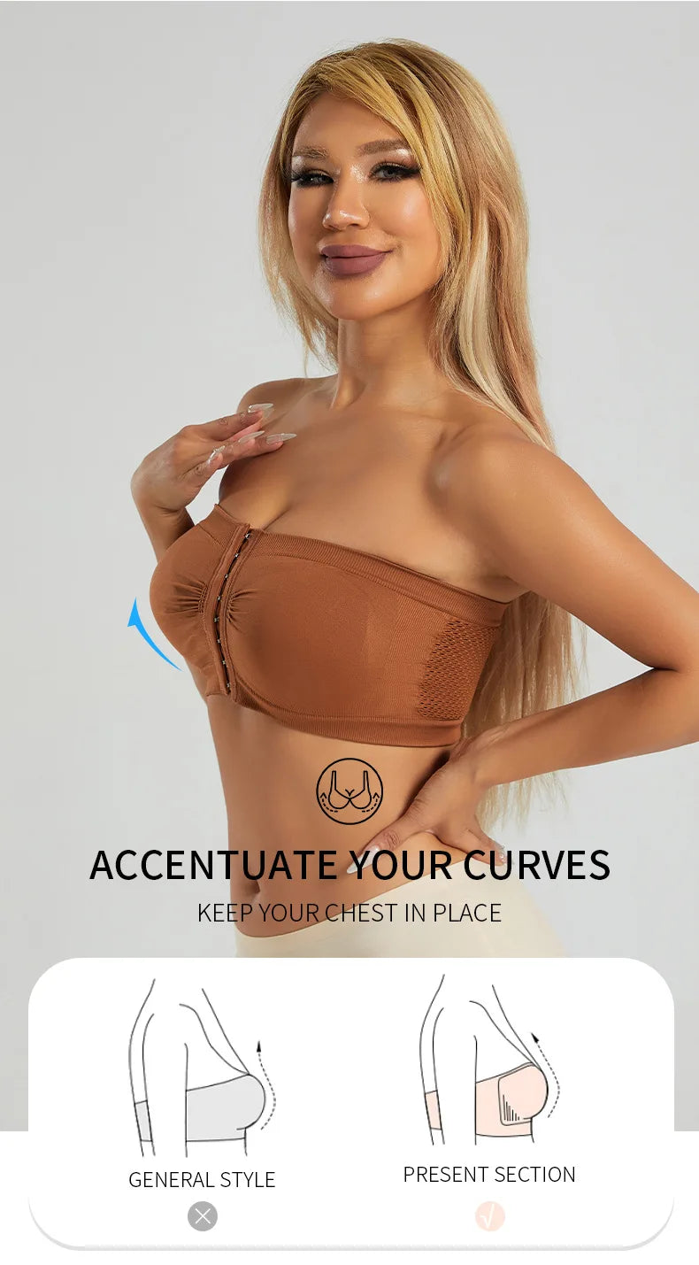 Strapless Bras For Women No Underwire Seamless Bralettes For Women Wireless Bra Soft Support Everyday T Shirt Bras Strapless Top