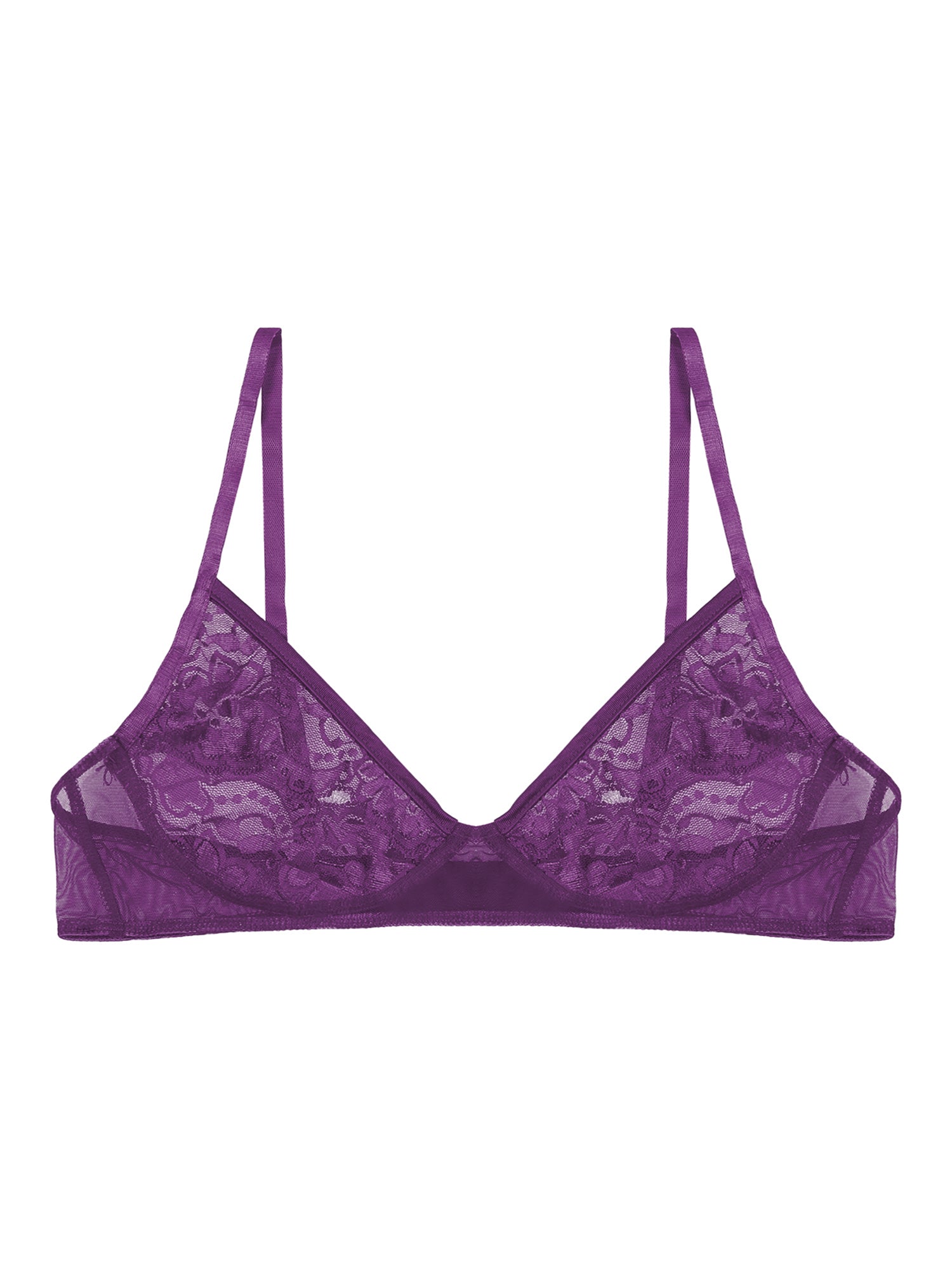 Women Nipple Exposed Bra Sexy Open Cup Lace Lingerie Exotic Brassiere Nightclub See-through Bralette Wire-free Unlined Bra Top