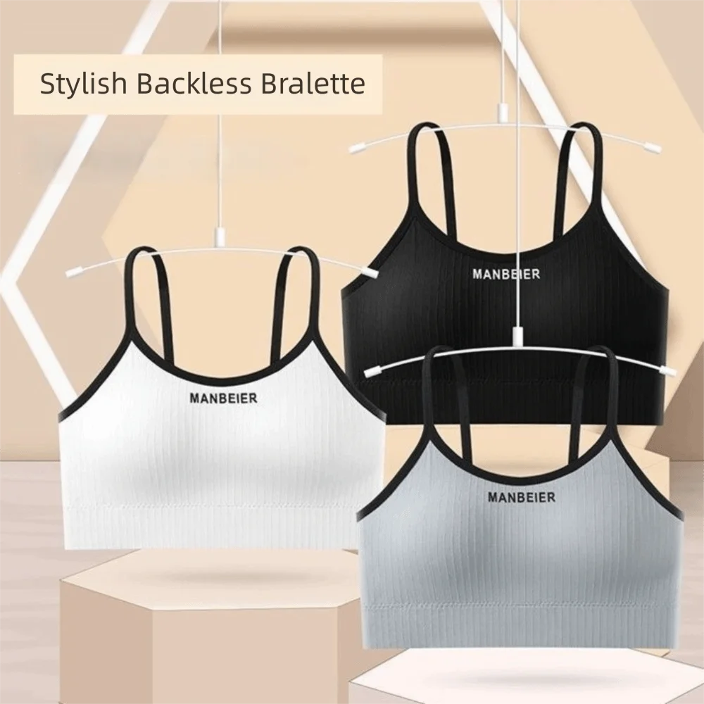 Basic Lingerie Wireless Bra Simple Elastic Brassiere for Women Underwear Seamless Bras Running