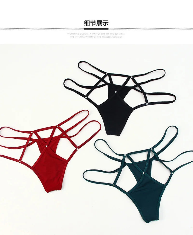 Sexy Lace Thong Women Lace Low Waist Panties Sexy Transparent Underwear Ladies Briefs Lingere Panty Underware Womens Lingerie