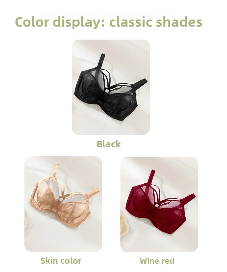 Minimizer Bra for Plus Size Women Full Coverage Wireless Bra D-I Cups | Anti-Sagging Support Breathable Minimize Bust Size