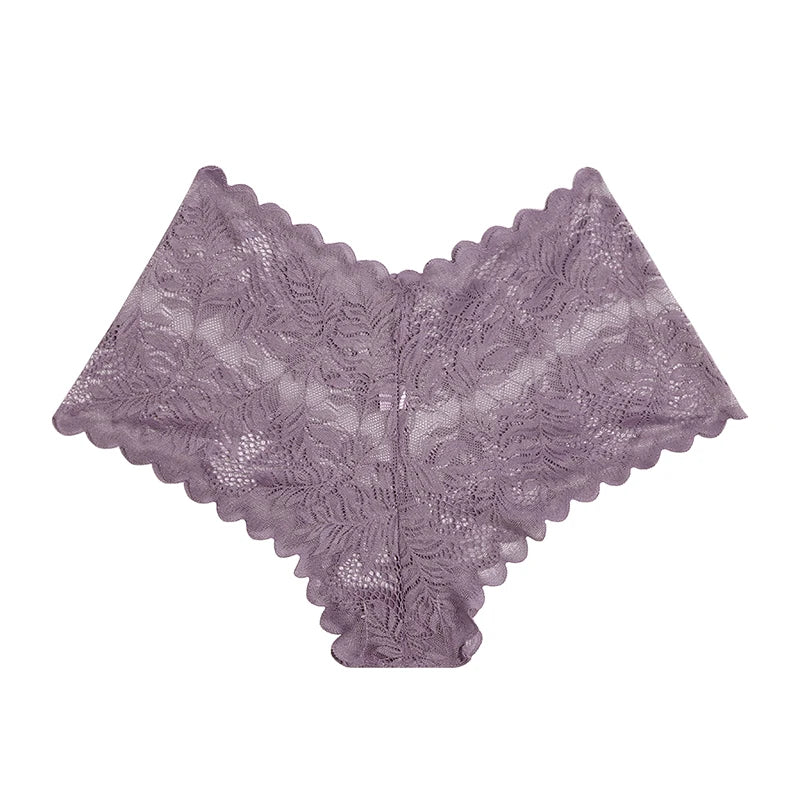 Sexy Lace Lingerie For Women Seamless High Waist Women's Panties Sexy Female Underwear Solid Comfort Hollow Out Briefs Intimates