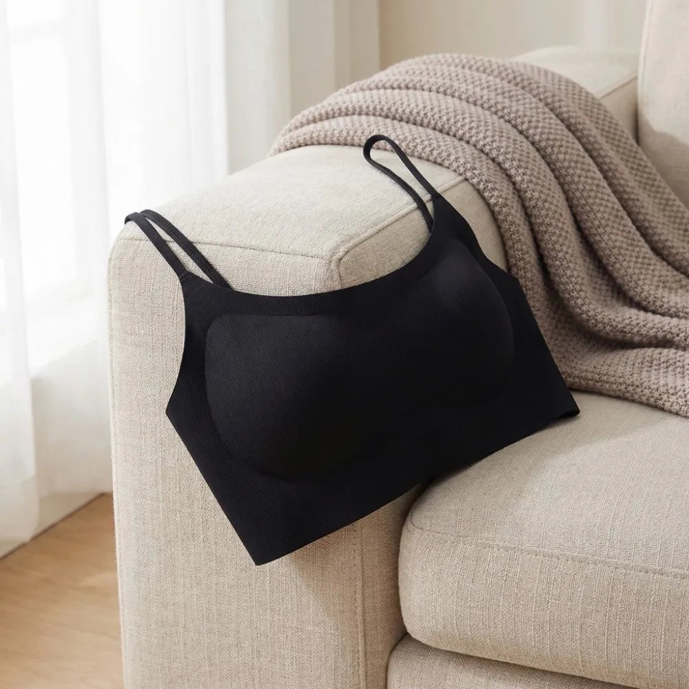 Traceless Wireless Bra Shockproof U-shaped Beautiful Back Brassiere for Women Lingerie Comfortable Seamless Bras Sport