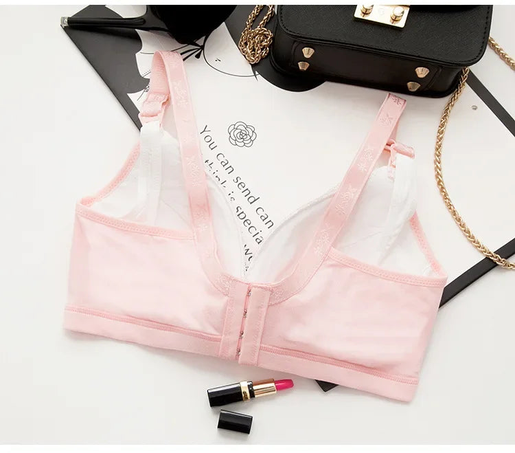 1PCS Smooth Nursing Bras for Breastfeeding Support  Sleep Bralette Wireless Maternity Wirefree For Pregnant Women