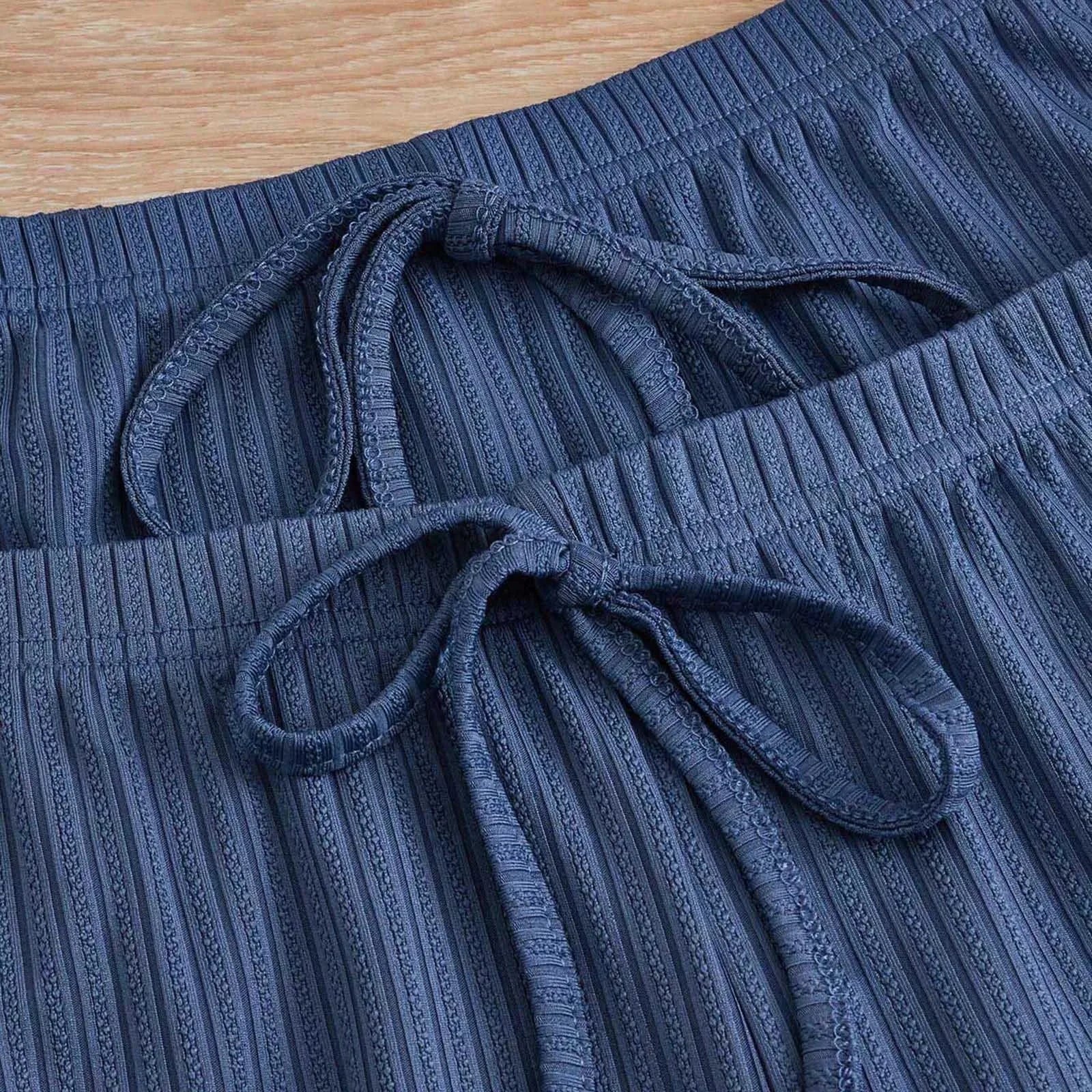 Summer 3PCS Pajama Sets for Women's Solid Vest Shorts and Pants Paired with Lace Splicing for Homewear Sexy Sleepwear Sets