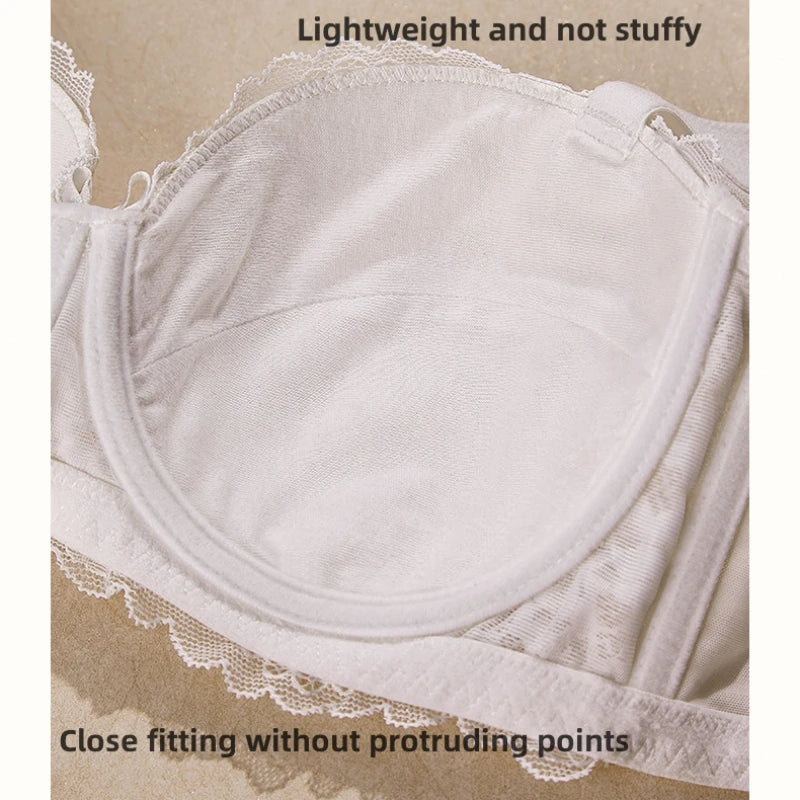 Bras for Women Lace Breast Minimizer Bra Full Coverage Everyday Plus Size Bra SWD9011A