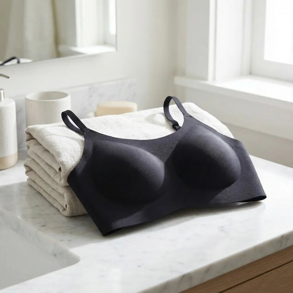 Traceless Wireless U Bra Shockproof Gathered Breasts Seamless Bras Anti-sagging Comfortable Brassiere for Women Daily