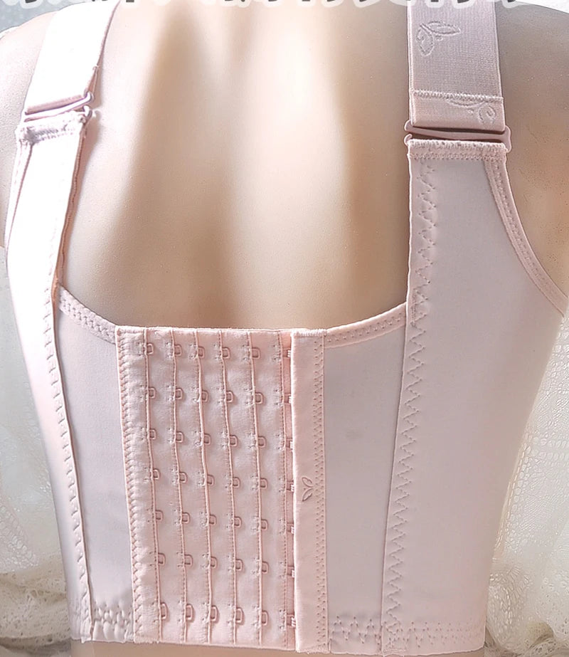 Wireless Push Up Bras for Women Full Coverage Solid Underwear Female Adjustable Plus Size Lingerie 38 40 42 48 50 C D E F