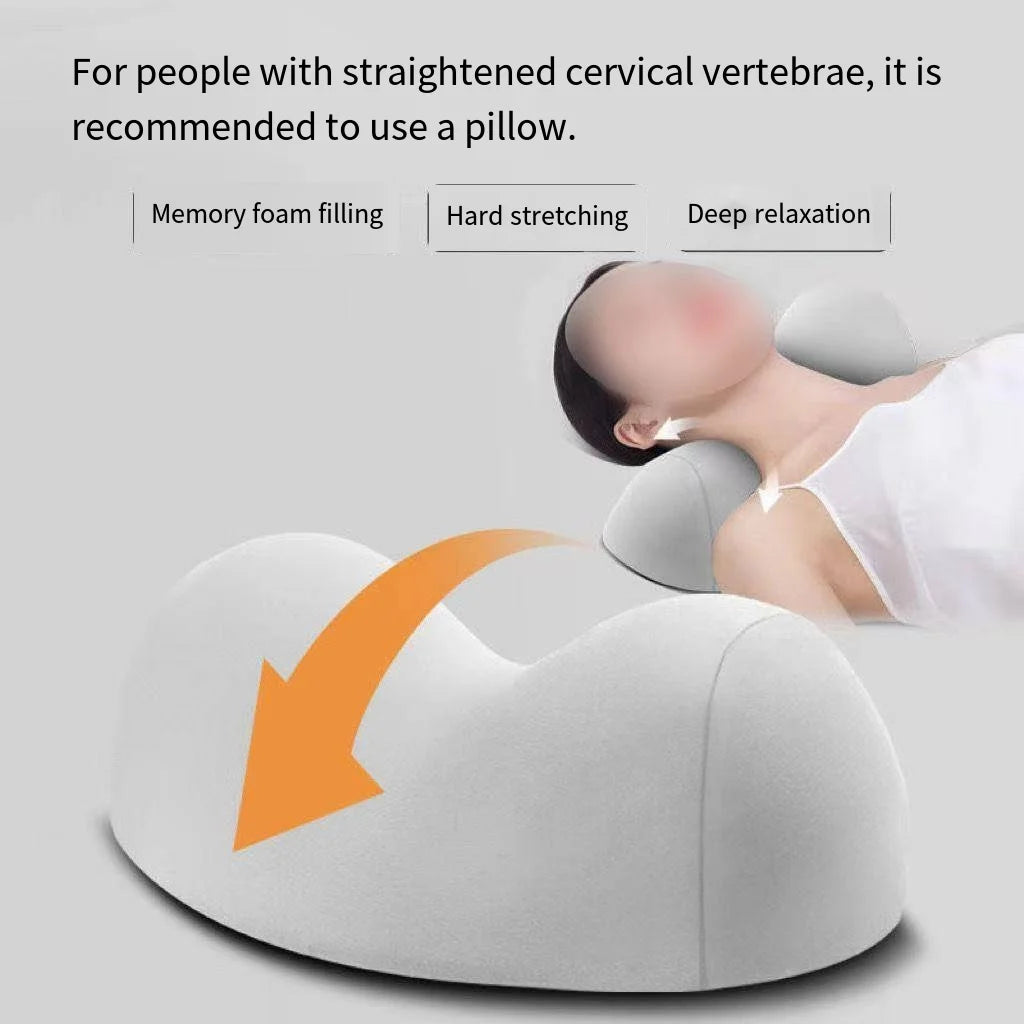 Simple Solid Color Cervical Pillow for Sleep Assistance, Cervical Pillow for Adult Sleep Massage, Cervical Pillow for Protection