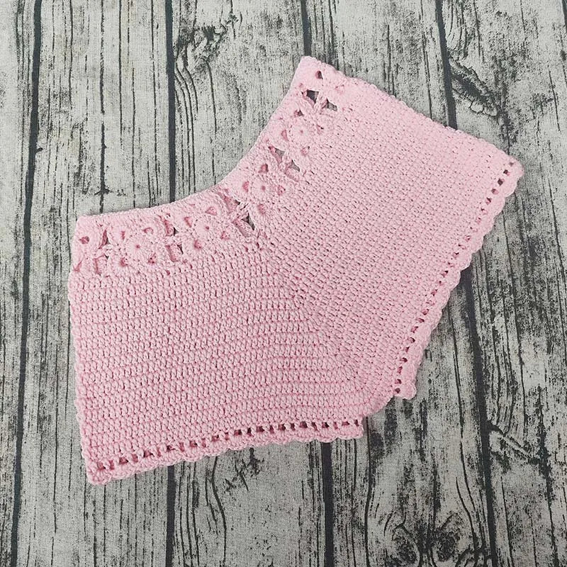 Boring Honey Fashion New Handmade Crochet Bikini Bottom Sexy Beach Holiday Swimwear Women Knitted Swimming Briefs Swim Shorts