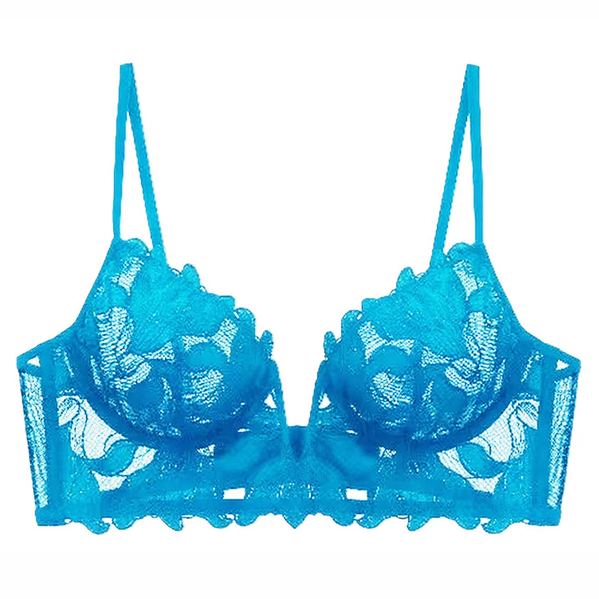 Women Lace Lingerie Set Elegant Sexy Bra Set See Through Underwear Ventilate Ladies Bra and Panty Set