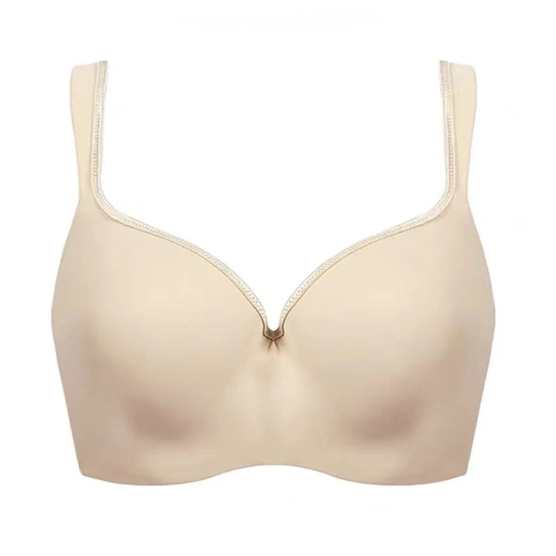Push Up Bra for Womens Full Coverage Seemless Balconette Underwire Slightly Padded Support Lingerie 34 36 38 40 42 B C D E F G H