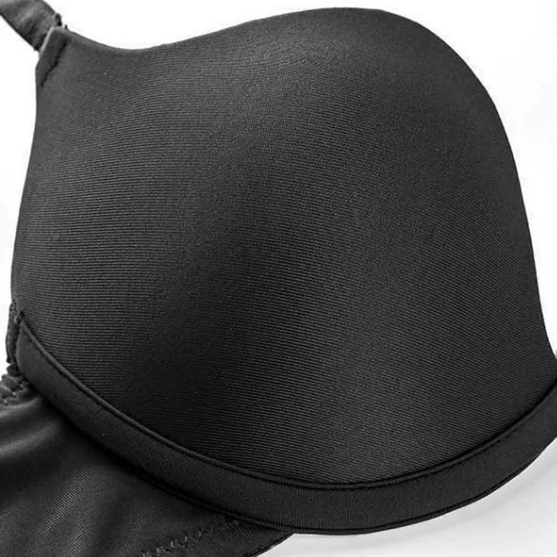 Push Up Bra Backless Women Bras Low Cut Sexy Plunge Brassiere Open Back Wedding Underwear Invisible Seamless Deep U Lingerie