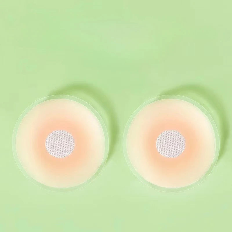 1pair Silicone Nipple Cover Lift Up Bra Sticker Adhesive Invisible Bra Breast Pasty Women Chest Petals Reusable Strapless Bras