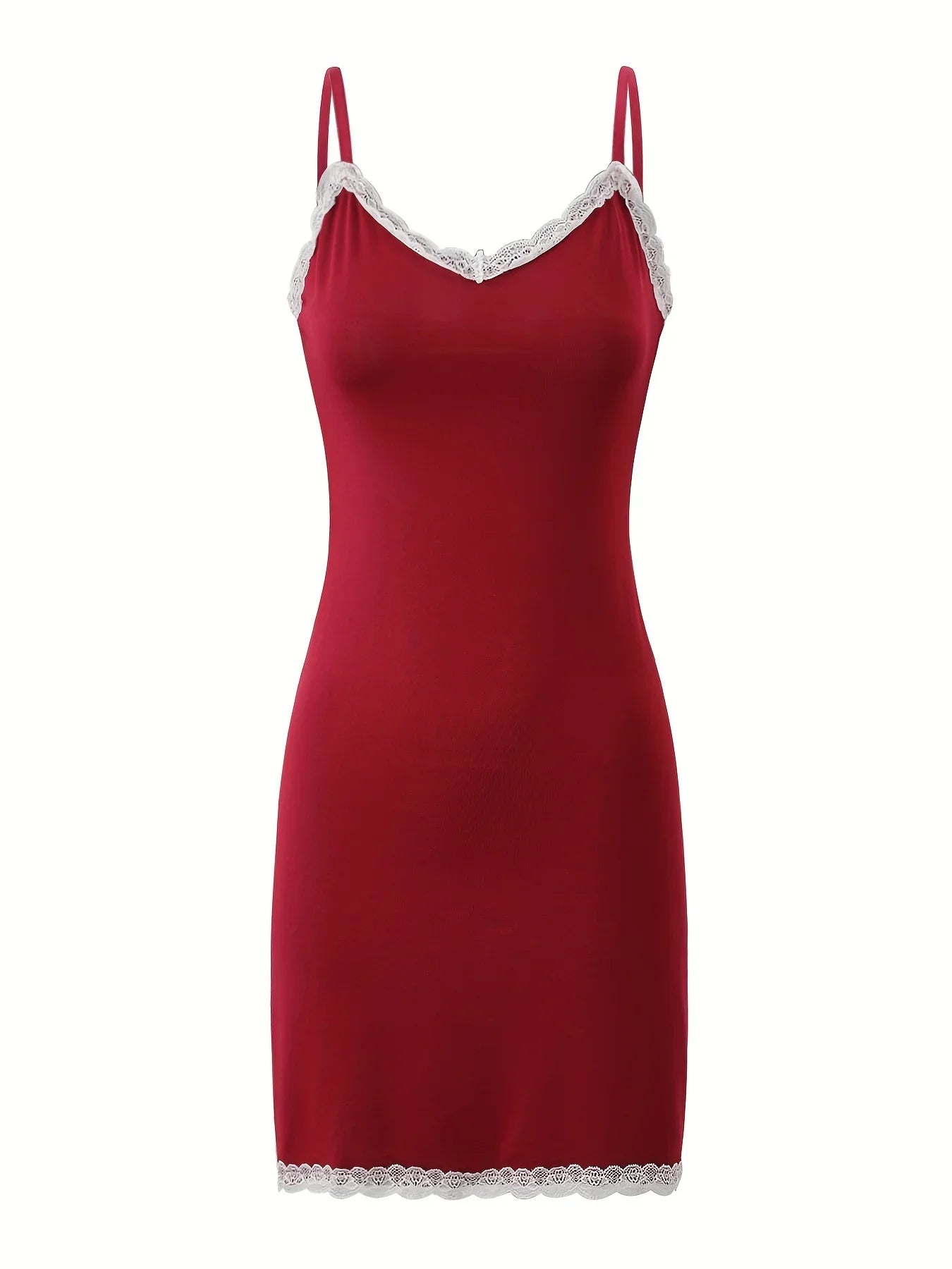 Women's Sling Pajamas Dress Can Wear Lace Lace Tight Sexy Home Clothes