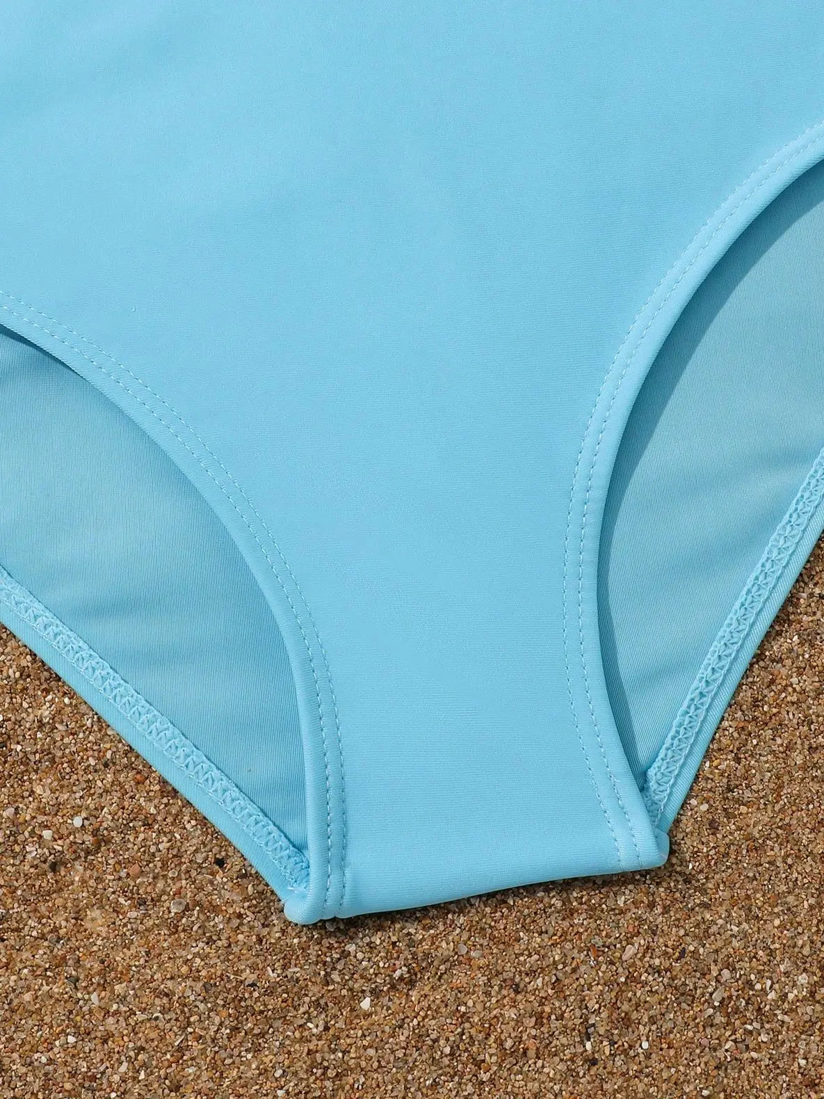 4 Pieces Bikini Top & Skirt 2026 Girls Swimsuit Kids High Waist Swimwear Children Bathers Bathing Swimming Swim Suit Beachwear