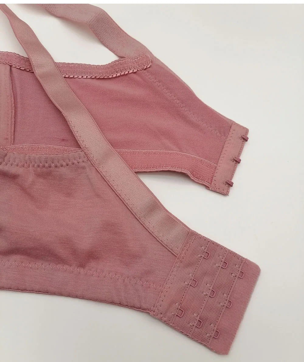 Large Size Bra 36-50 C D E D Cup Bras for Women Push Up Seamless BH Non-padded Ladies Sexy Full Cup Underwear Plus Size Bra C01