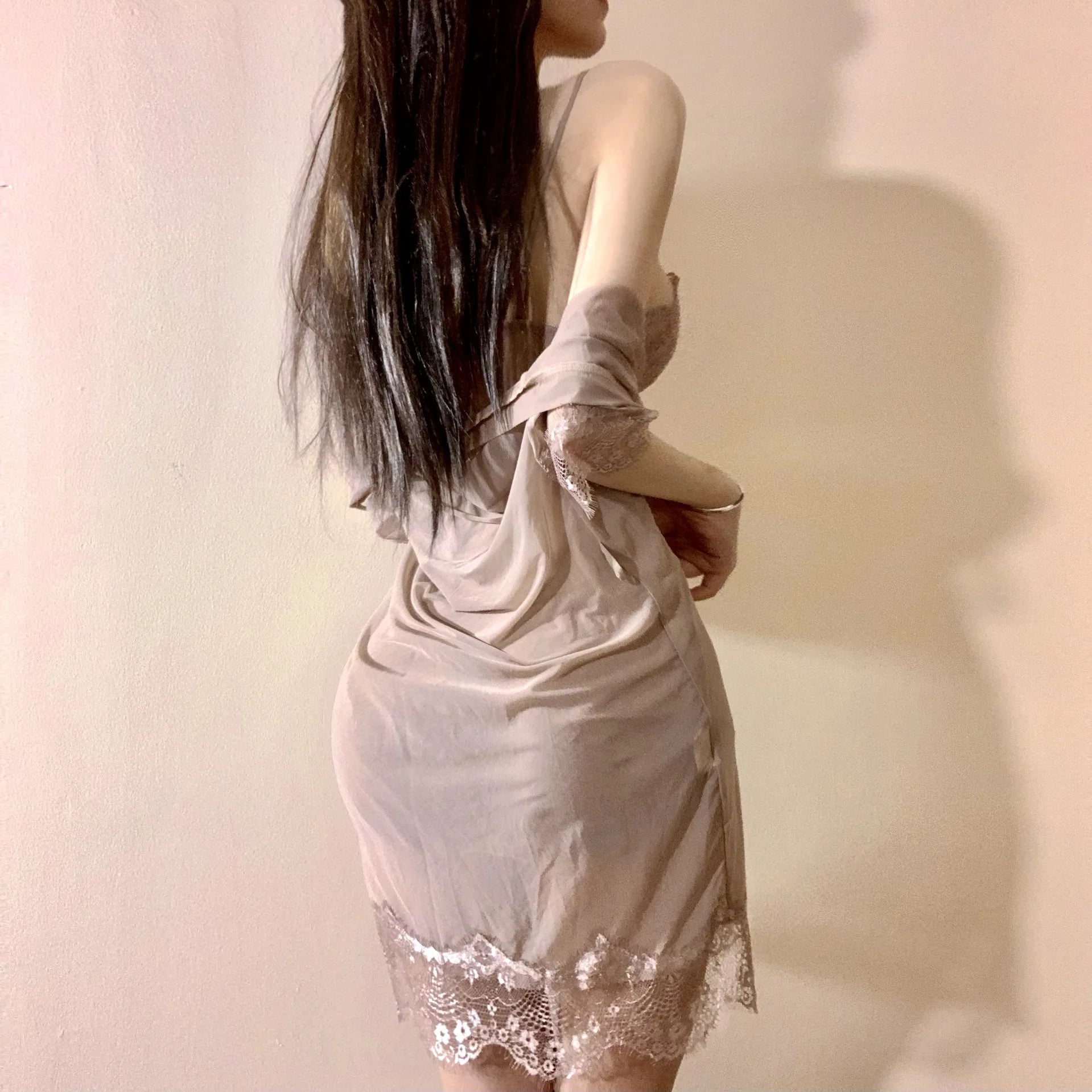 Women's Pajamas Pajama Sets Sleepwear Sexy Lingerie Nightwear Robe Gown Babydoll Nightgowns Suspender Lace Nightdress Home Wear