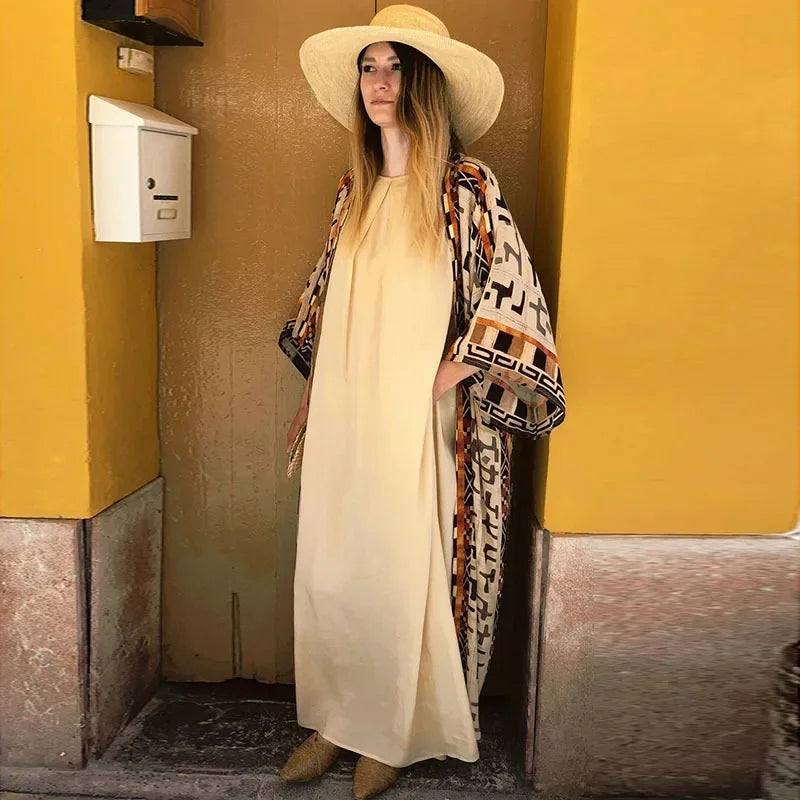 Women Swimsuit Beach Cover Up Dress Sleeve Tunic Long Pareos Cosplay Covers ups Summer Robe Plage Beachwear 2026