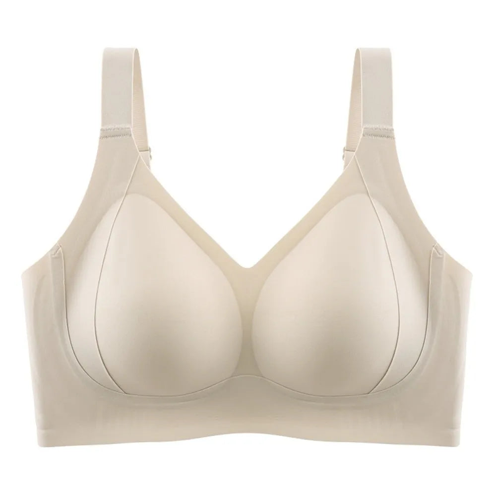 Traceless Wireless V Bra Shockproof Gathered Breasts Seamless Bras Anti-sagging Lingerie Push Up Underwear Daily