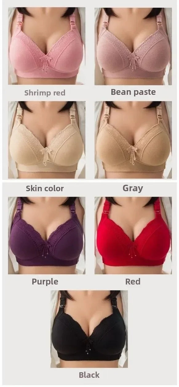 Popular Spot Fashion Plump in The Elderly Large Size Underwear Gather Comfortable Bra Bra for Women Free Shipping Push Up Bra