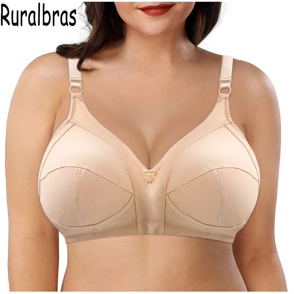 2033 Top push up bras for women seamless wire free bra sexy lace full coverage lingerie 50 48 46 44 42 40 38 36 C D E F G cup bh