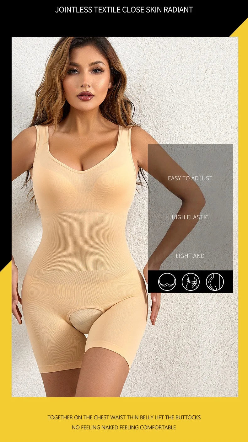 Shapewear Women's Postpartum Waist and Belly Shapewear Open-file Large-size Beauty Tight-fitting Chest Support Shapewear