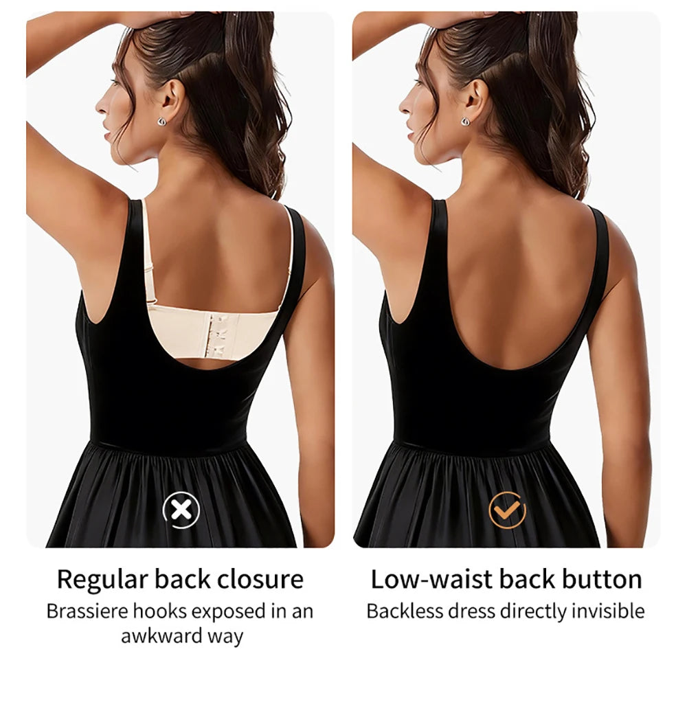 Low Back Sports Bra For Women Low Impact Padded Workouts No Underwire Bralette Beauty Back Yoga Spaghetti Straps Vest Tops