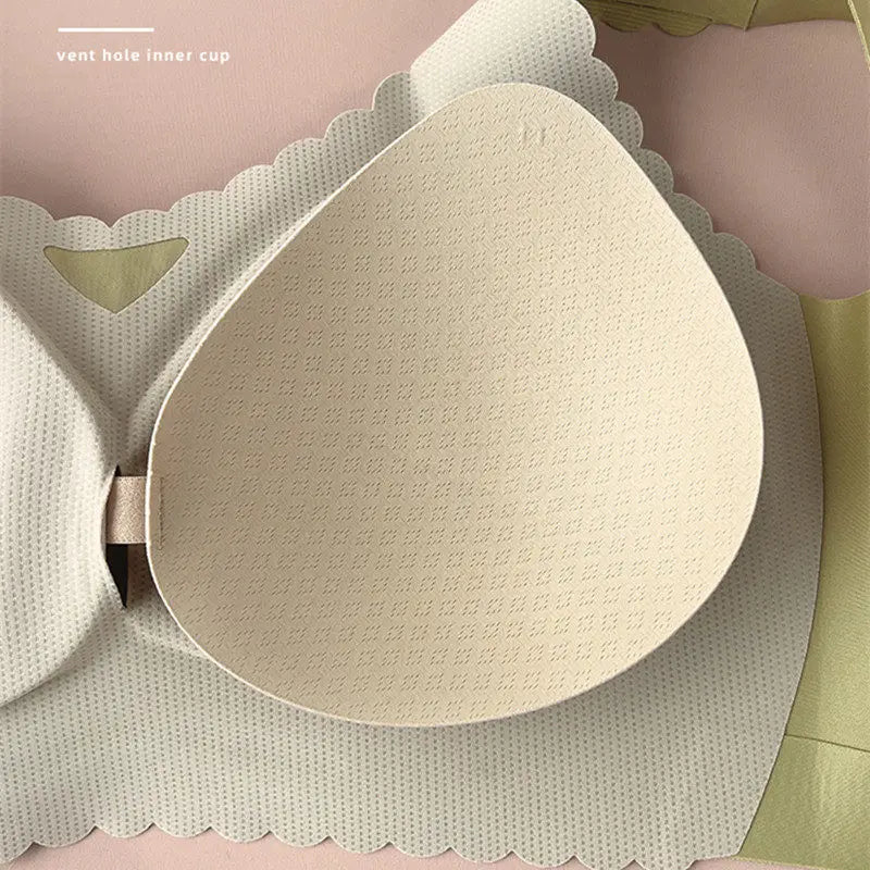 Bras for Women Minimiser Full Coverage Large Bust Wireless Push Up Anti Droop Seamless T-Shirt Bra Plus Size Everyday Bra