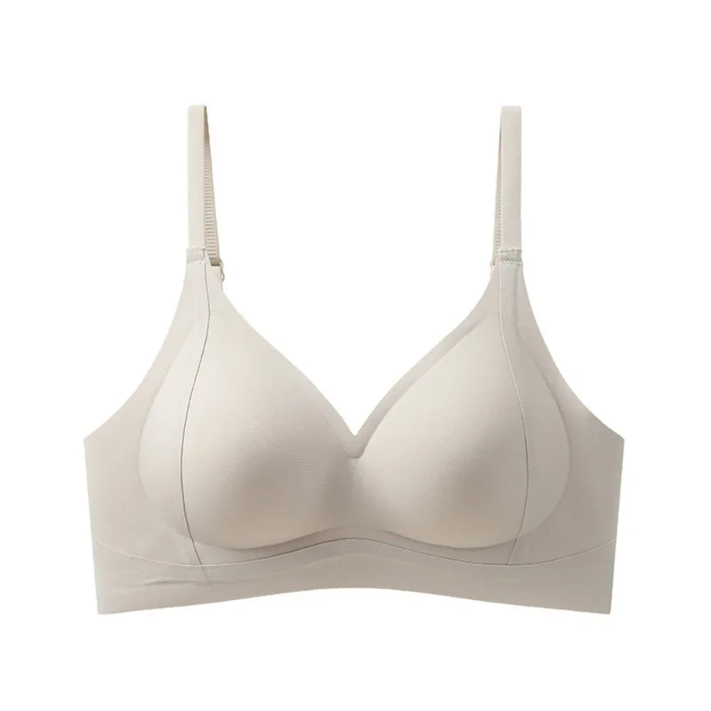 Breathable Deep V Wireless Push Up Bra Anti-sagging Shockproof Underwear for Women Lingerie Thin Seamless Bra Gifts