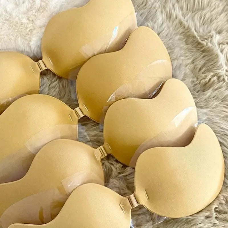 Summer Strapless Women Bras Back Lace Sexy Chest Tops Seamless Breathable Underwea Brassiere Solid Invisible Chest Wraps Bra
