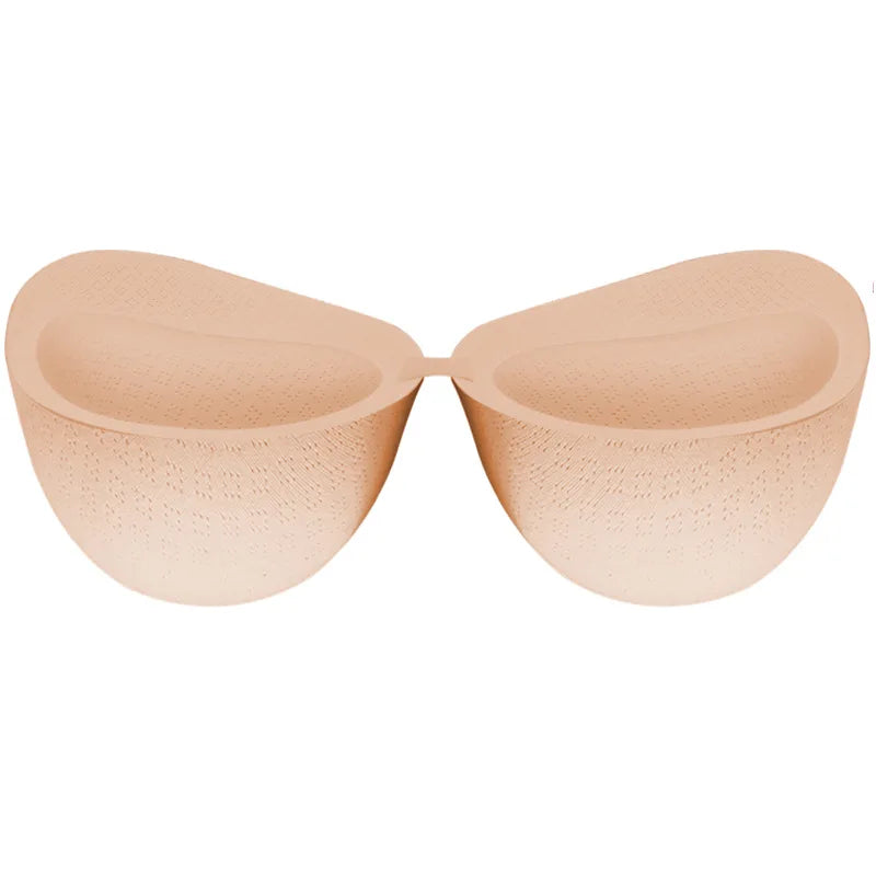 8cm Extra Thick Push Up Pads Removable Padded Bra Inserts Small Chest Latex Sponge Enhancing Inserts Sports Bras Full Coverage