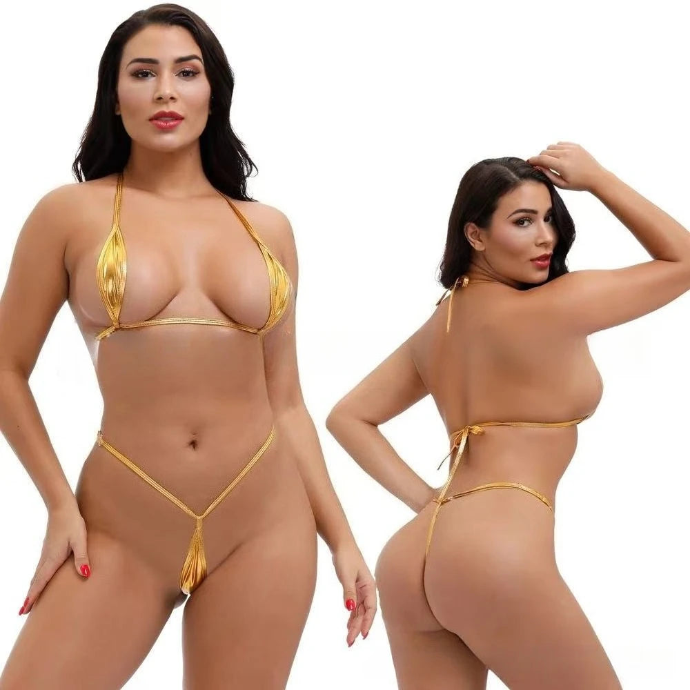 Porno Sex babydoll Womens Sexy Exotic Lingerie Underwear One-piece Monokini Swimsuit Micro Thong Erotic Teddy Lingerie Bodysuit