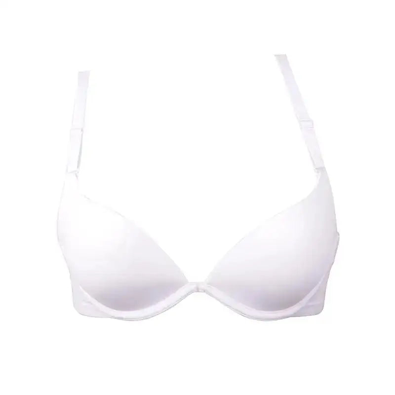 1/2 PCs Small Young Lady Bust Sexy Deep V Cup Bra For Women Push Up Lingerie Seamless Bralette Deep U Plunge Intimates Brassiere