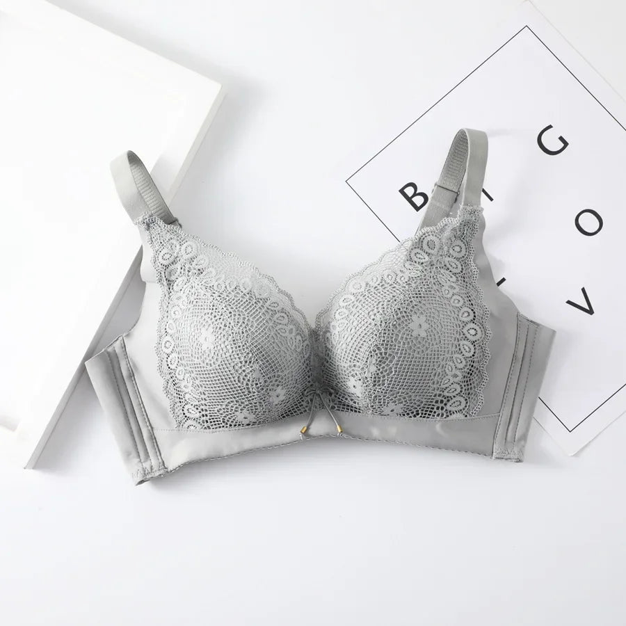 Women's Push-up bra  sexy little lace bra  soft seamless cotton  comfortable gathering Lingerie