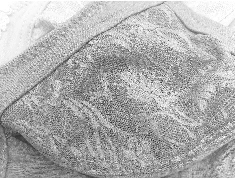 Ruralbras Minimizer Push Up Bras For Women Wireless Full Coverage Cotton Bra Seamless Top Plus Size 38 - 50 C D E F Cup BH C01