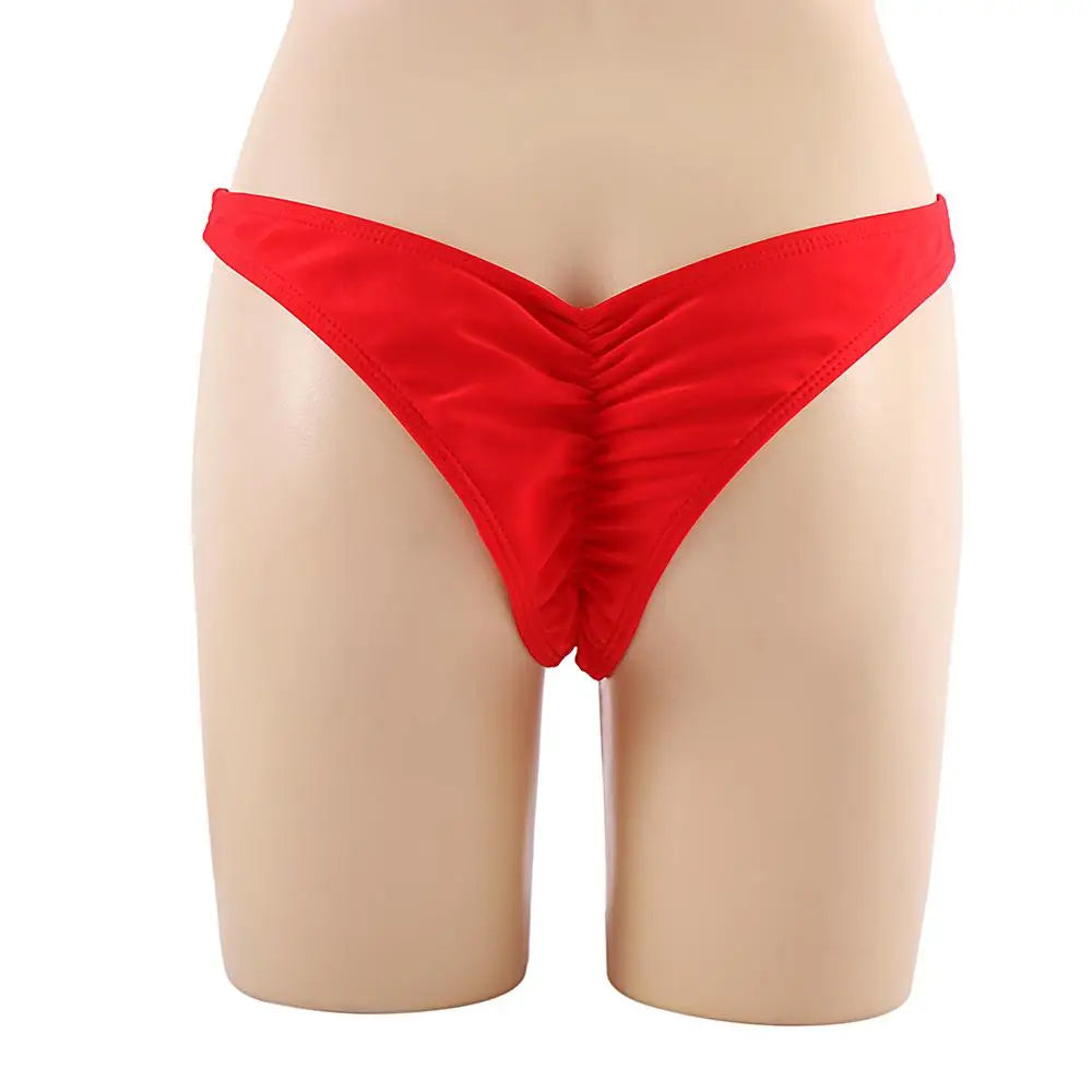 Swimwear Women Briefs Bikini Bottom Side Ties Brazilian Thong Swimsuit Classic Cut Bottoms Biquini Swim Short Ladies Swimsuit