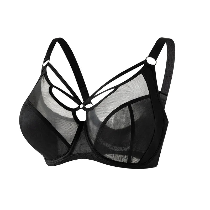 Minimizer Bra for Plus Size Women Full Coverage Wireless Bra D-I Cups | Anti-Sagging Support Breathable Minimize Bust Size